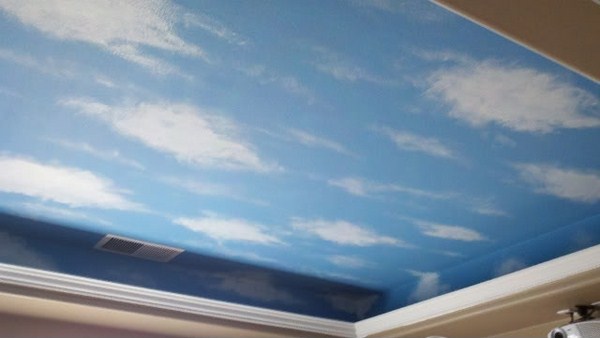 Cách sơn vân mây
