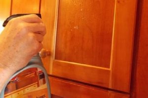 Cách khử mùi sơn tủ gỗ